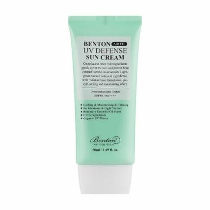 Benton Air Fit UV Defense Sun Cream SPF50+/PA++++ Fényvédő - 50ml