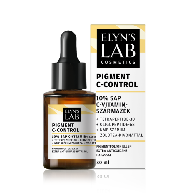 Elyn's Lab Pigment C-Control 10% SAP C-vitamin-származék szérum peptidekkel - 30 ml